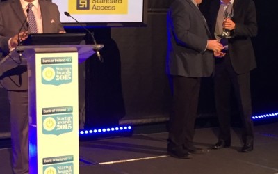 Standard Access takes Gold at the 2015 Bank Of Ireland Startup Awards