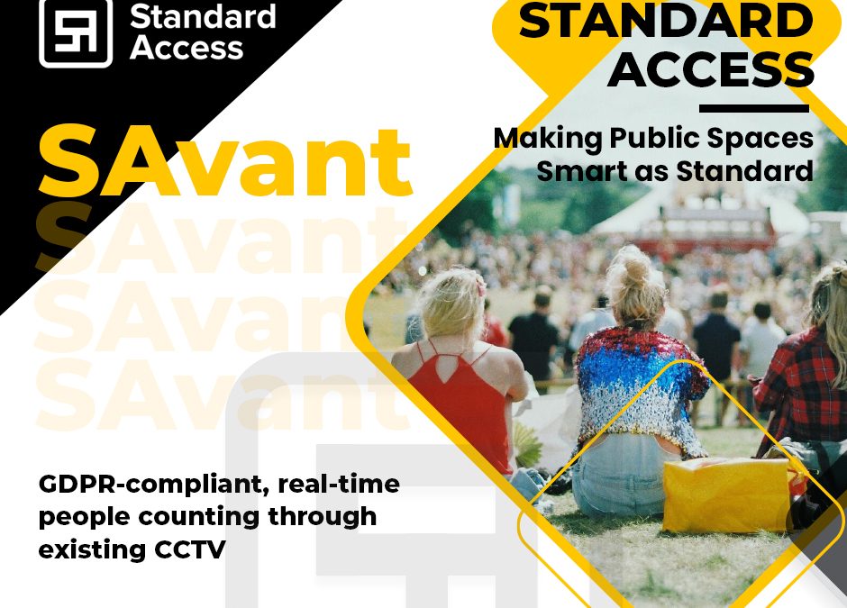 SAvant: GDPR-compliant, real-time people counting through existing CCTV